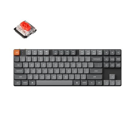 Teclado Mecánico Keychron K1 Max RGB Hot Swap Rojo