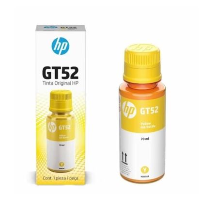 Botella de Tinta HP GT52 70ml Amarillo M0H56AL