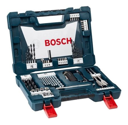 Set Kit Juego Bosch V-line 68 Pzs Puntas Mechas 