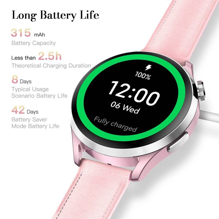 Smartwatch Kieslect Lora Reno 3 Gold - Vista 3