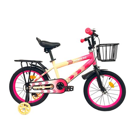 Bicicleta Infantil Randers 16p Acero Reforzado Rosa Bke-161-F