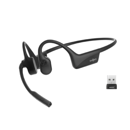 Auriculares Inalámbricos Shokz OpenComm2 UC (USB-C)- Negro