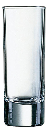 Vaso Arcoroc Shot Islande 60cc X12 Vidrio Templado Transparente