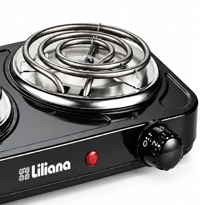 Anafe Liliana Eléctrico Doble AA912 5 Niveles 2200W - Vista 3