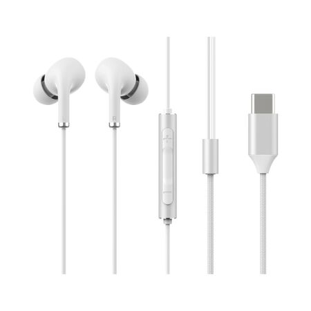 Auricular Riiing Konect In-Ear Type-C Blanco