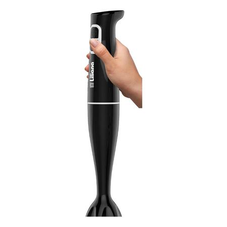 Mixer Licuadora De Mano Minipimer Liliana Ah300b Blackmix Negro