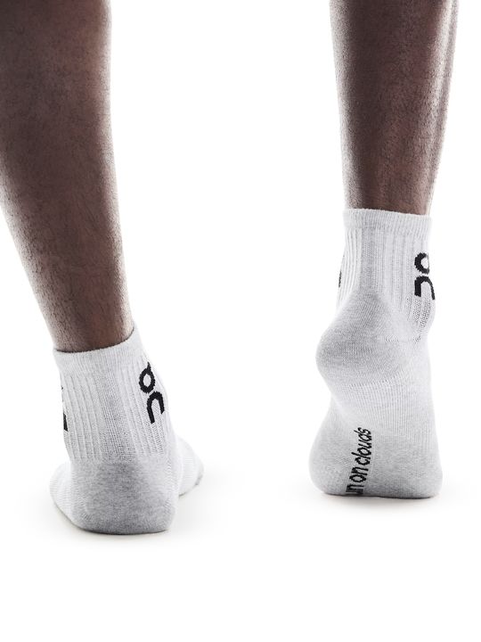 Medias On Logo 3Pk Unisex Moda Gris - Vista 2