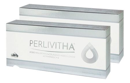 Acido Hialuronico Perlivitha Perlavita Colageno Y Vit E X 60