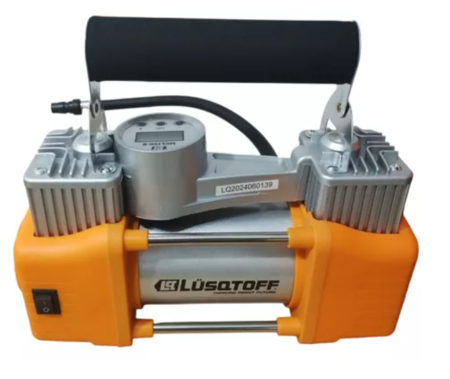 Mini Compresor Auto Portatil Lusqtoff Mcl150-8 Linterna 12v