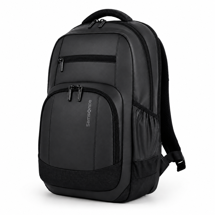 Mochila Samsonite Porta Notebook 16 Bravo 2025 Negra 27l - Vista 1