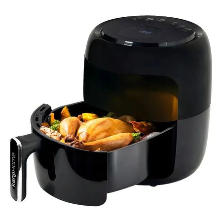 Freidora De Aire Kanji Digital 4lts 1400w Sin Aceite Af-1403 Color Negro