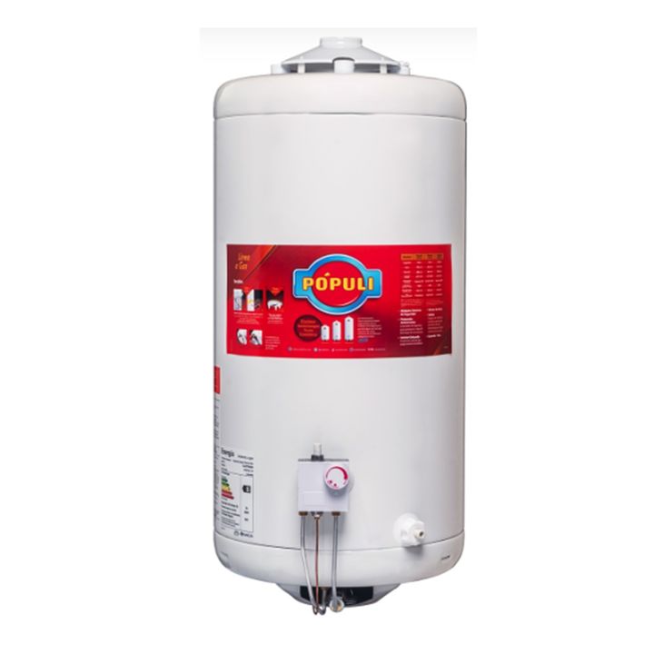 TERMOTANQUE ECOTERMO POPULI 70L.C/SUPERIOR GAS NATURAL - 4913 - Vista 1