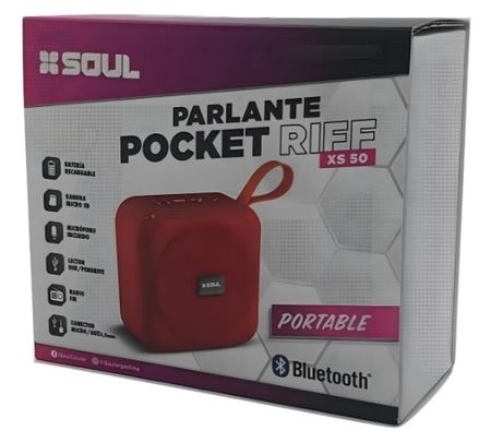 Parlante Soul bt pocket riff