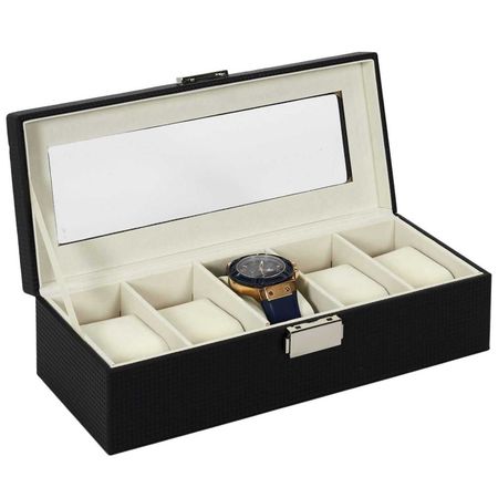 Organizador 5 Relojes Color Negro HD2316