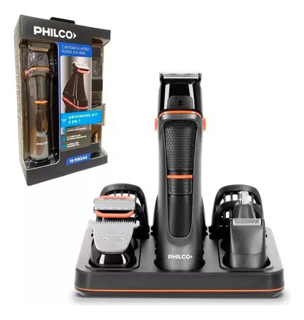 AFEITADORA PHILCO GROOMING KIT 5 EN 1 DISPLAY DIGITAL