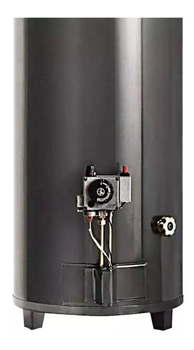 Termotanque 160 Lts A Gas Rheem Alta Potencia AP160 Color Gris - Vista 6