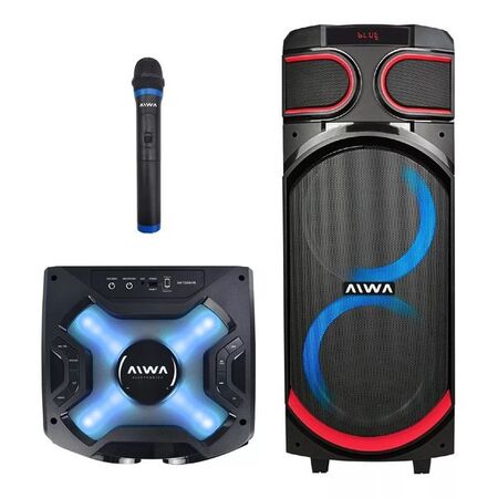 PARLANTE AIWA T2008 13000W BT 2X8P TWS MICRÓFONO