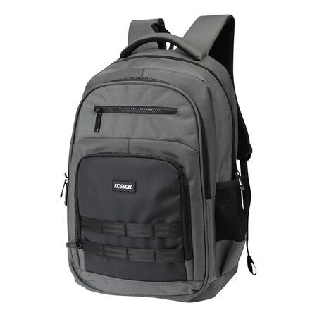 Mochila Kossok Glen Oficina Urbana Porta Laptop Reforzada Gris