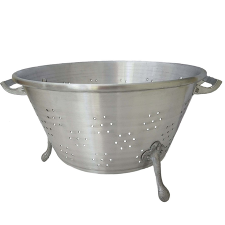 Colapasta Gastronómico Fiamaj Aluminio C/asas Y Patas N34 Plateado