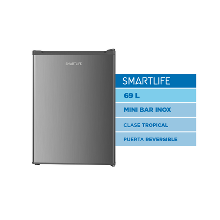 Heladera Bajo Mesada Smartlife  RMB070IX 69L Inox