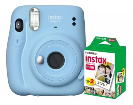 Camara instantanea Fujifilm Instax Mini 11 con 20 fotos
