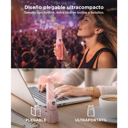 Ventilador Portátil Gadnic 3 en 1