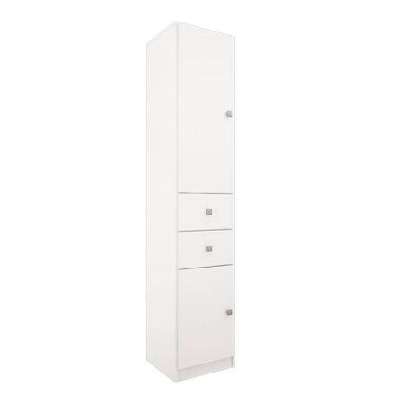 MULTIFUNCION ECO ORLANDI BL 725 PREMIUM - BLANCO, 2 PUERTAS, 2 CAJONES, 1 ESTANTE