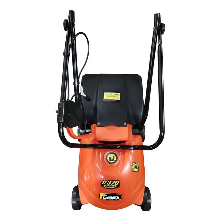 Cortadora Electrica De Cesped Dibra R370 1300w Canasto Naranja Oscuro - Vista 3