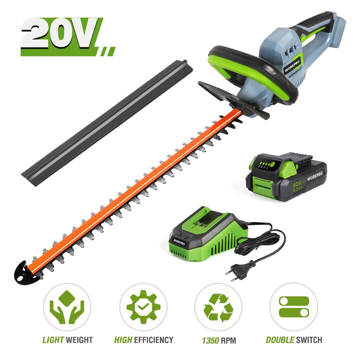 Combo Podadora Inalámbrica + Batería + Cargador WORKPRO - Vista 1