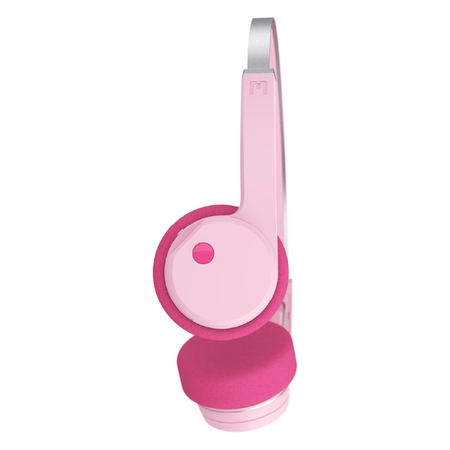 Auricular Vincha Bluetooth Mondo Free Style Headphone Pink