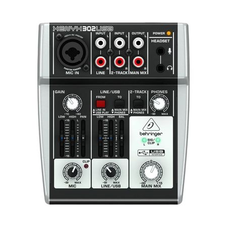 Consola de Mezcla Behringer XENYX 302USB