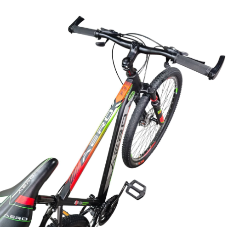 BICICLETA AERO BIKE – MODELO VENTORODADO 29 21 VELOCIDADES DISEÑO ITALIANO (NEGRO- VERDE) - Vista 4