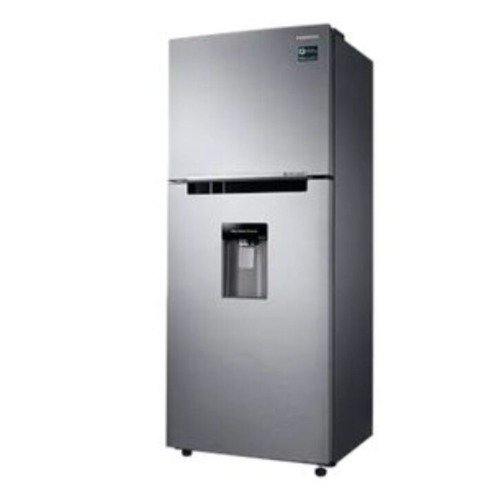 Heladera Samsung No Frost 396lts Inverter con dispenser silver - Vista 3
