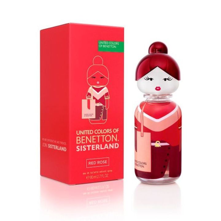 Perfume De Mujer Benetton Sisterland Red Rose Edt 80Ml Vp - Vista 1