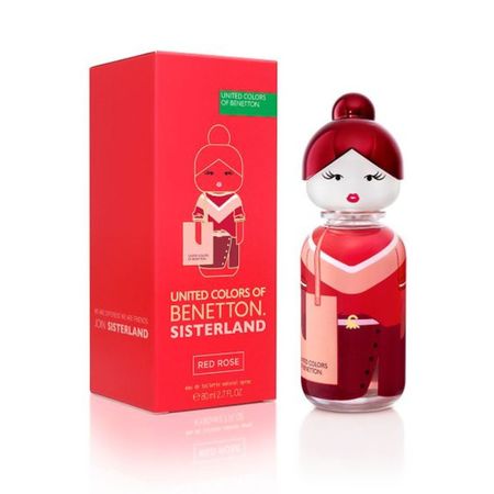 Perfume De Mujer Benetton Sisterland Red Rose Edt 80Ml Vp