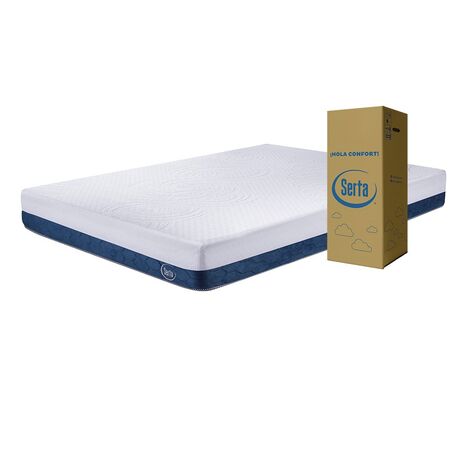 Colchon En Caja Serta Box Express Espuma 140X190
