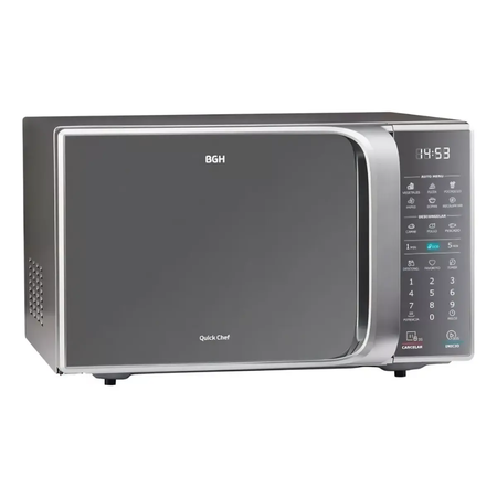 Microondas - Bhg - Digital Eco 28lts 900w- Silver - B228ds20