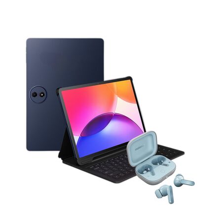 Combo Tablet TCL Tab A1 Plus 12.2" 128GB + Moto Buds Guitar Illusion Blue
