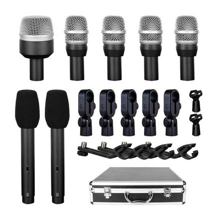 Kit de Micrófonos Gadnic para Baterías