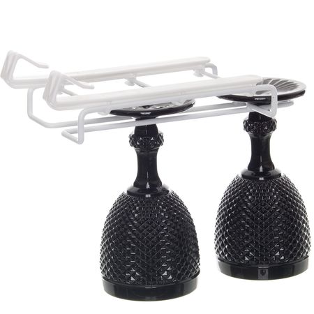 Porta Copas Vasos Organizador Soporte Alacena Cocina Metaltru