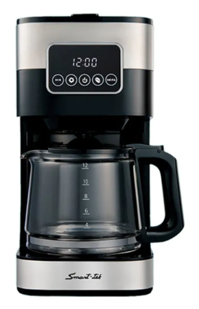 Cafetera de Filtro Smart Tek CM320 Digital 1.5Lts 1000Watts