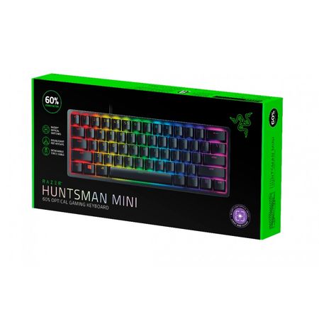 Teclado Gamer Razer Huntsman Mini Purple Switch Español