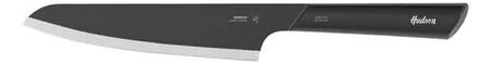 CUCHILLO CHEFF LINEA 8 DESIGN HUECO INOX C/ANTIADHERENTE NEGRO
