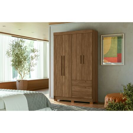 Placard Ropero Londrina  Puertas  Cajones Jatoba  MDP