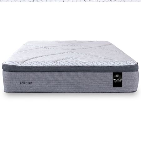 Colchon Resorte 2.00 X 2.00 King Koil Brighton Con Europillow