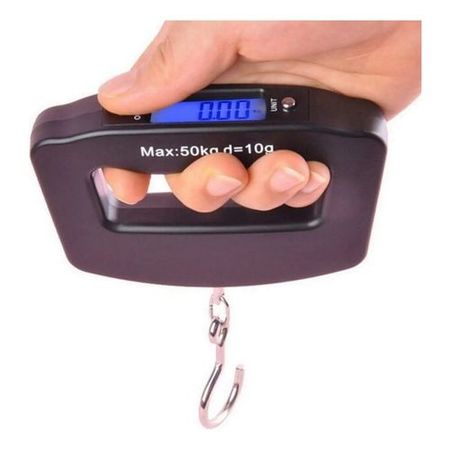 Balanza Para Valijas Digital Portatil De Mano Pesa 50kg