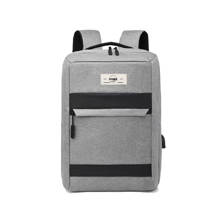 MOCHILA URBANA WAGGS MT002 GRIS