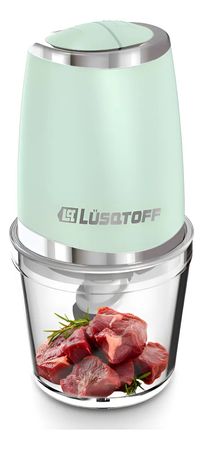 Picadora Alimentos 600ml Lusqtoff Lq-ch070 300w Procesadora Verde Claro