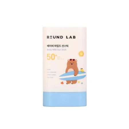 ROUND LAB Mild Up Baby Sun Stick 21g - Protector Solar Mineral en Barra con Óxido de Zinc