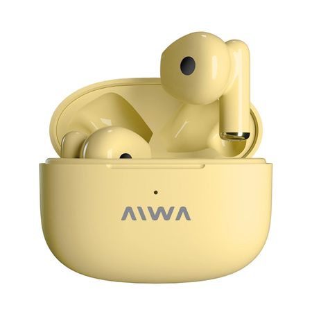 Auriculares AIWA Inalambricos ATA-506A Amarillo 